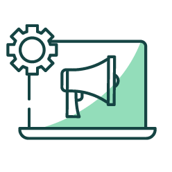 Receive Admin and Marketing Support icon | Cannabis Doctors Australia | Balnce